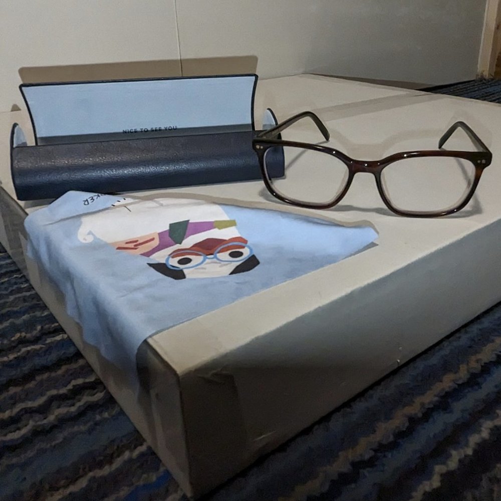 Warby Parker Frames w/ Blue Light Filter Lenses